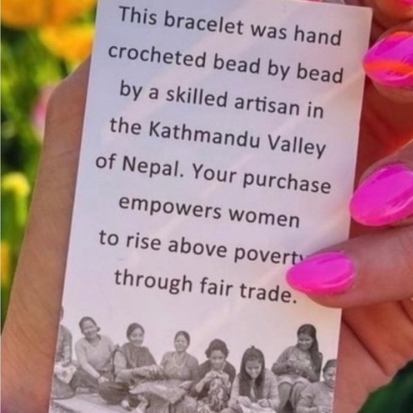 Handmade Sashka Peaceful Day Bracelet - Picture 5 of 12